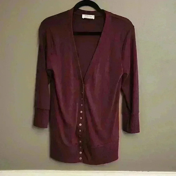 Zenana Womens Purple Cardigan - Picture 1 of 10